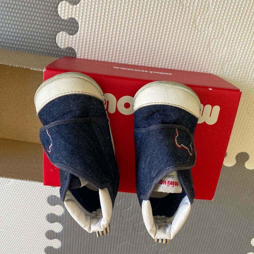 Mikihouse my first shoes award winning baby learning shoes